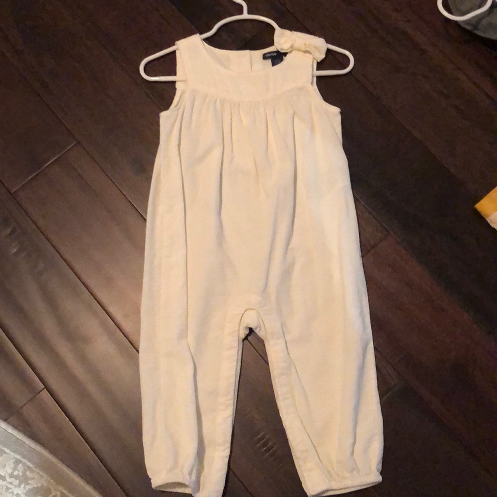 Baby Gap corduroy romper!